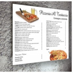 Menu a parete