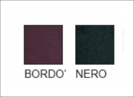 Portamen� con angoli dorati art. 10LP